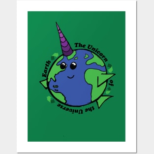 UniEarth - Earth = the unicorn of the universe Posters and Art